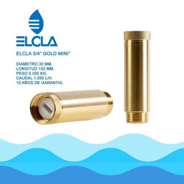 ECLA 3/4'' GOLD MINI''